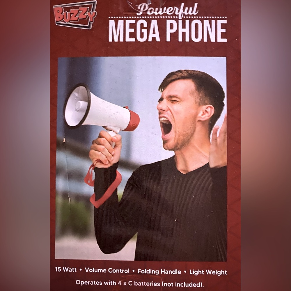 Megaphone Speaker 📢